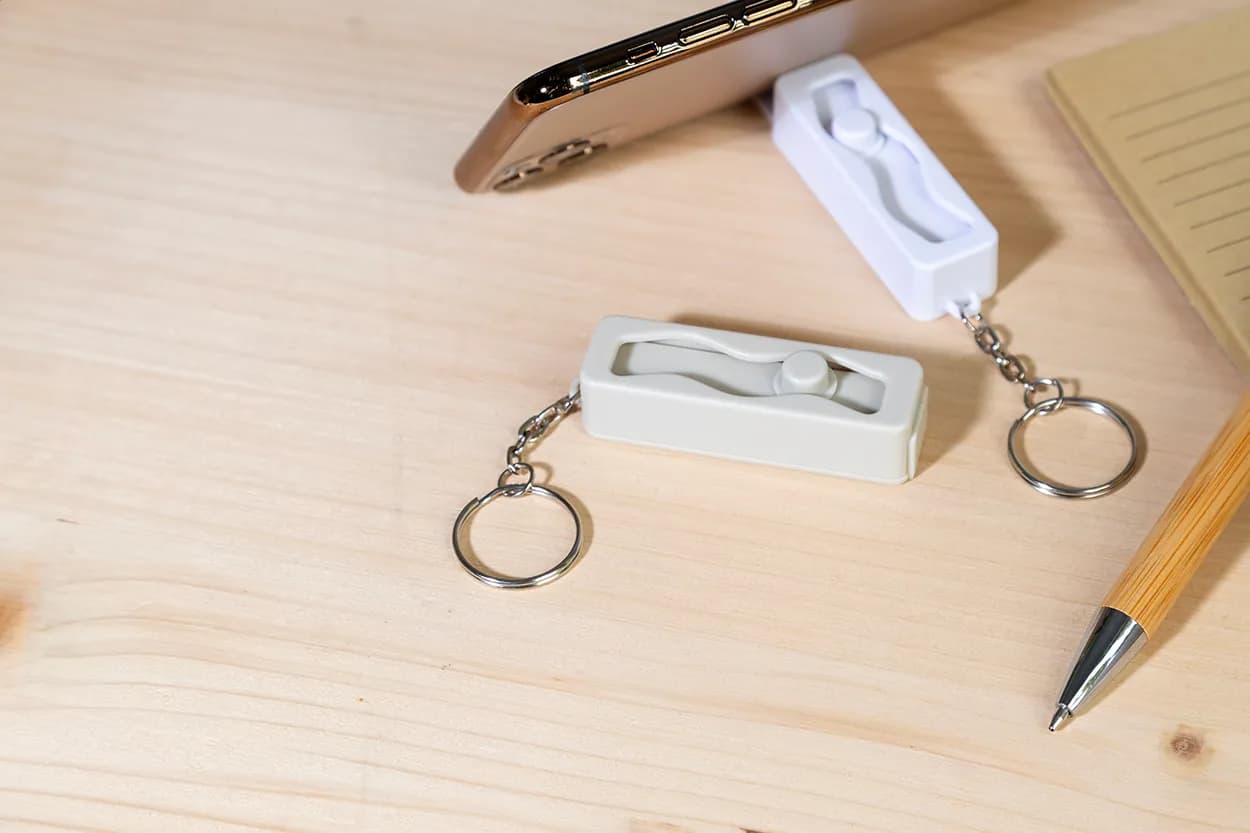 RABS Antistress Schlüsselanhänger - Zencall - weiß (-01)