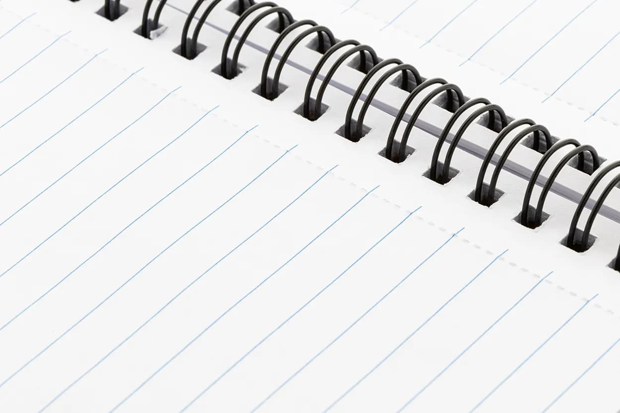 Notizbuch - Strobus A5 - blau (-06)