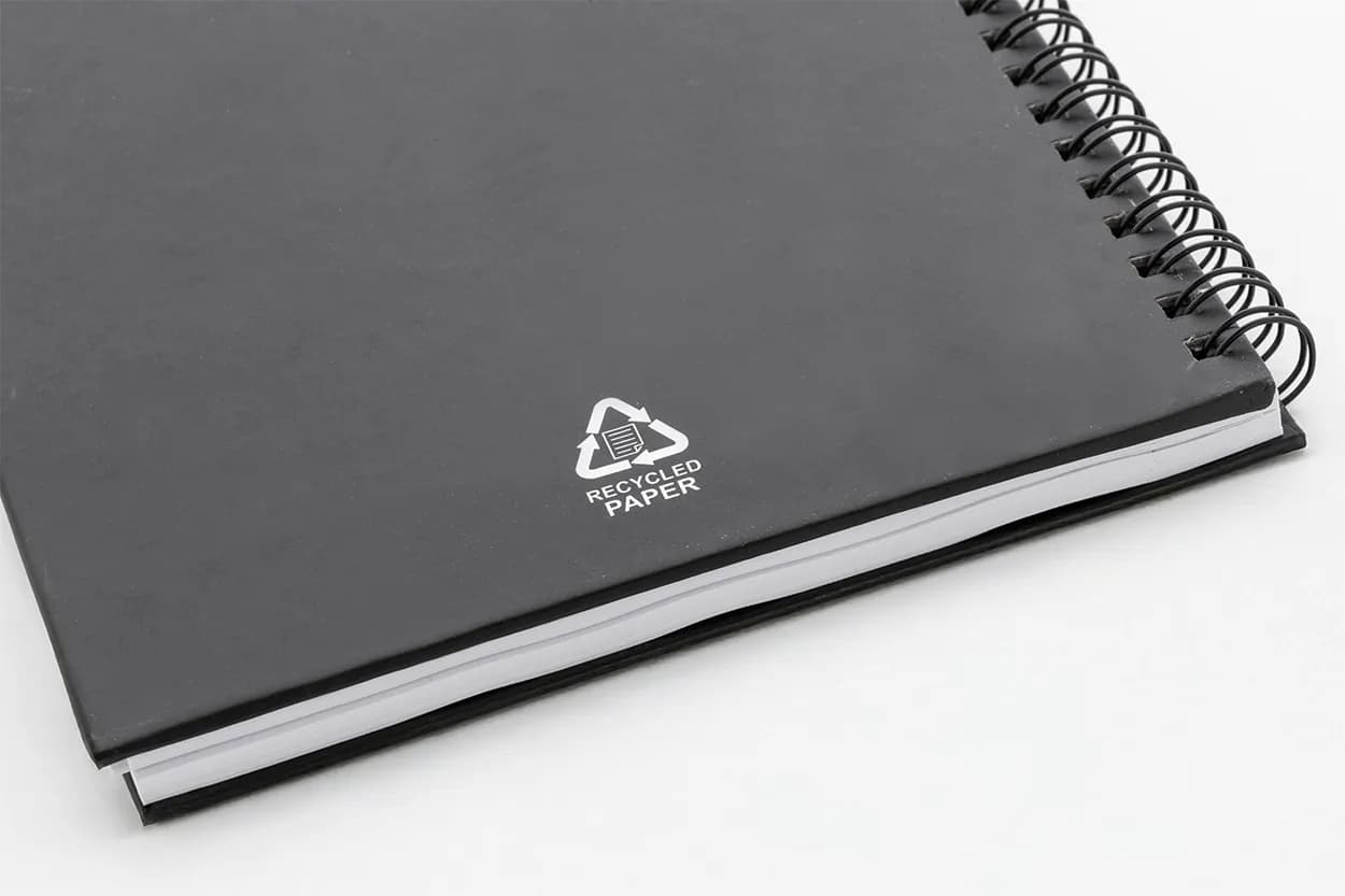 Notizbuch - Strobus A5 - schwarz (-10)