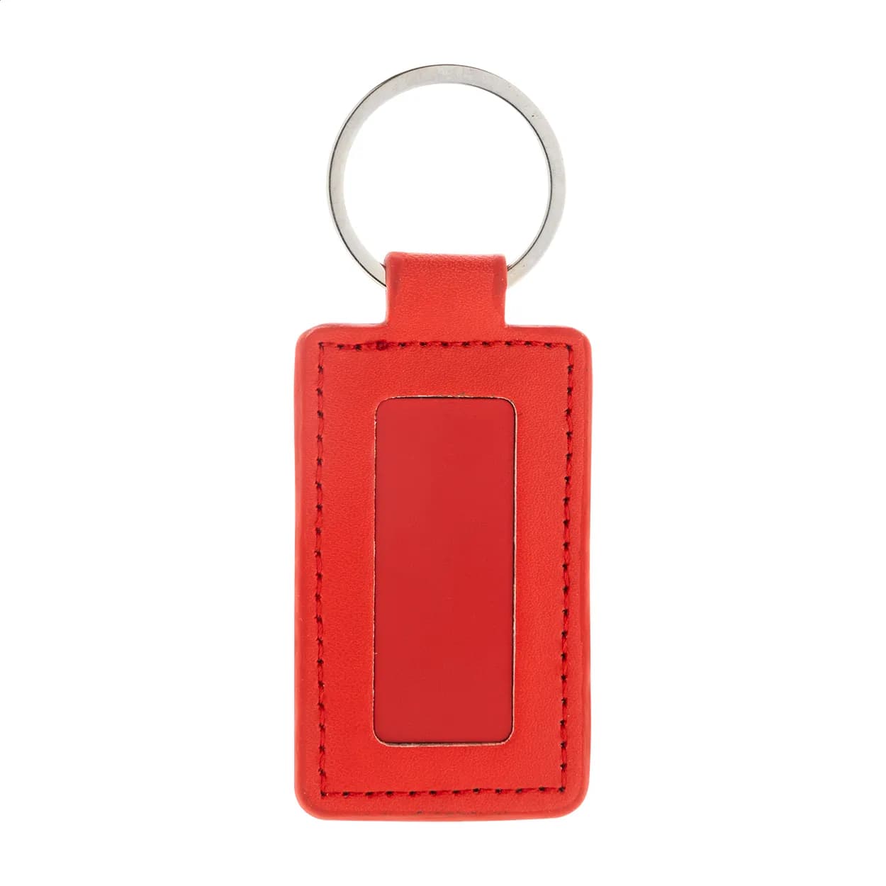 Schlüsselanhänger RPU - ShineKey Rect - rot (-05)