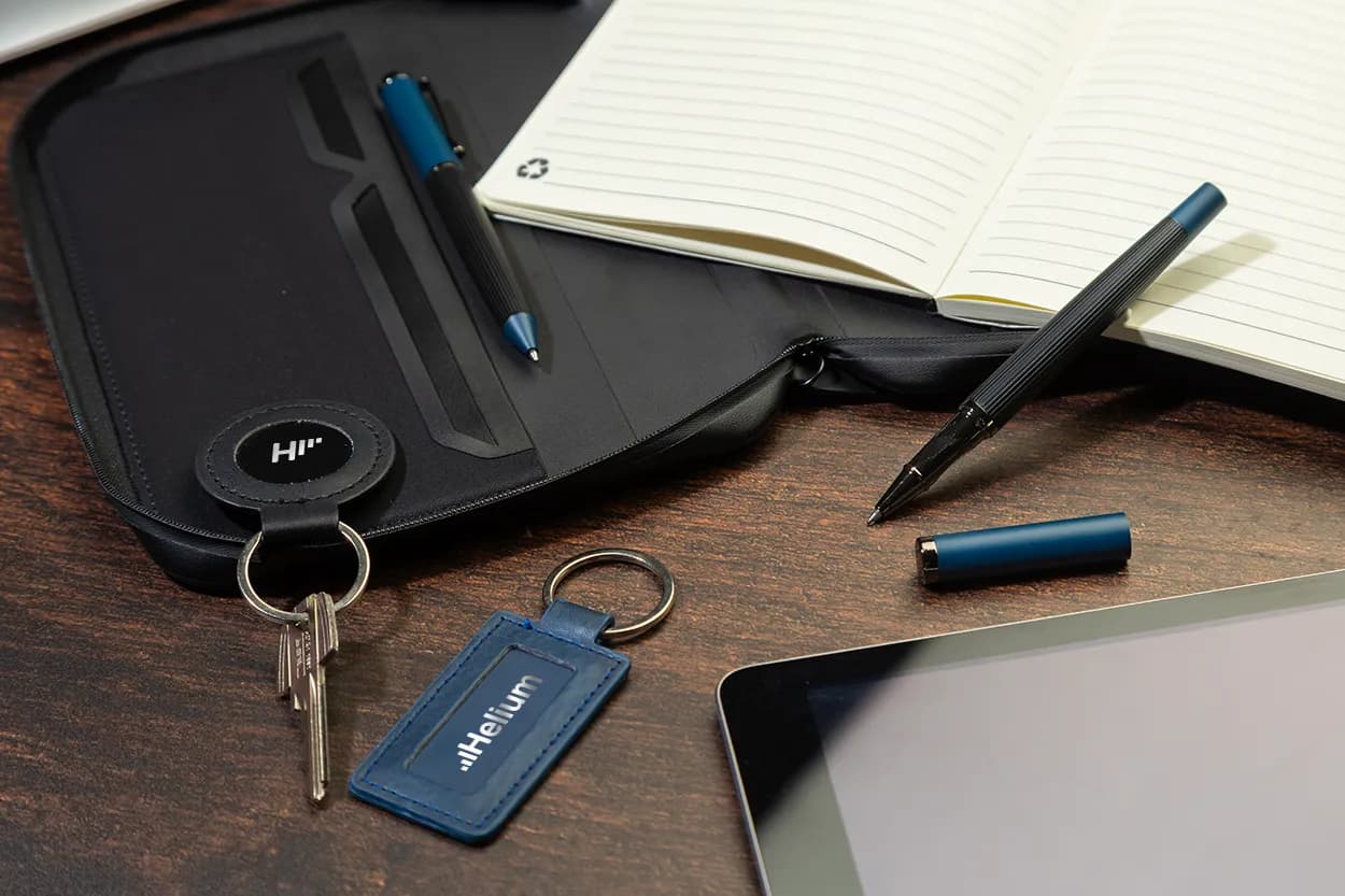 Schlüsselanhänger RPU - ShineKey Rect - dunkelblau (-06A)