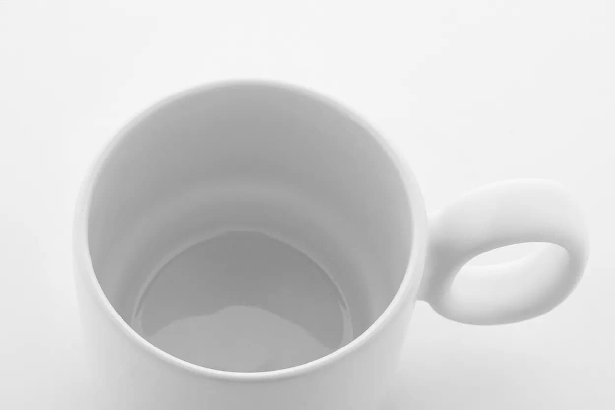 Keramikbecher - Kaguya - weiß (-01)