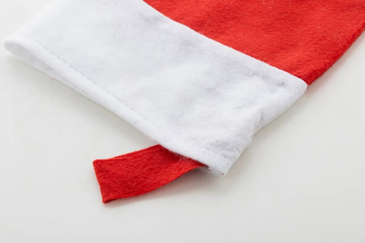 Weihnachtsstrumpf RPET - Strumpox - rot (-05)