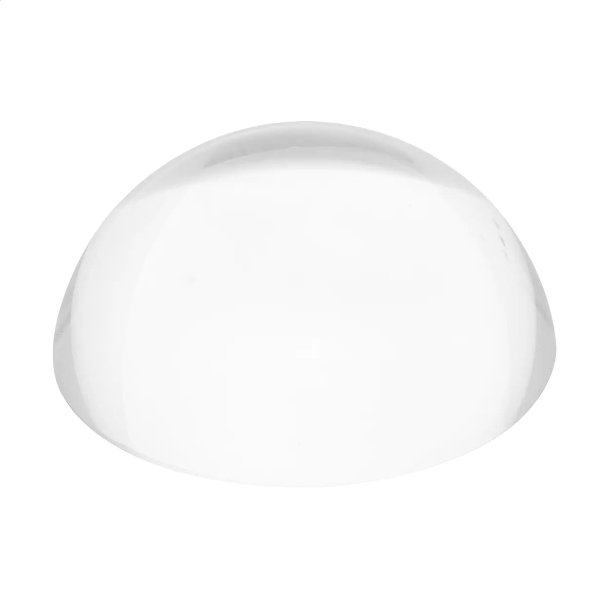 Briefbeschwerer - Hemisphere - transparent