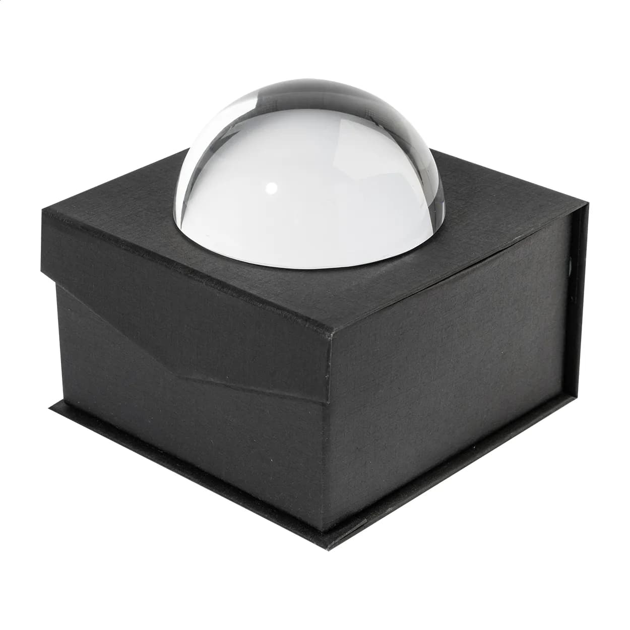 Briefbeschwerer - Hemisphere - transparent