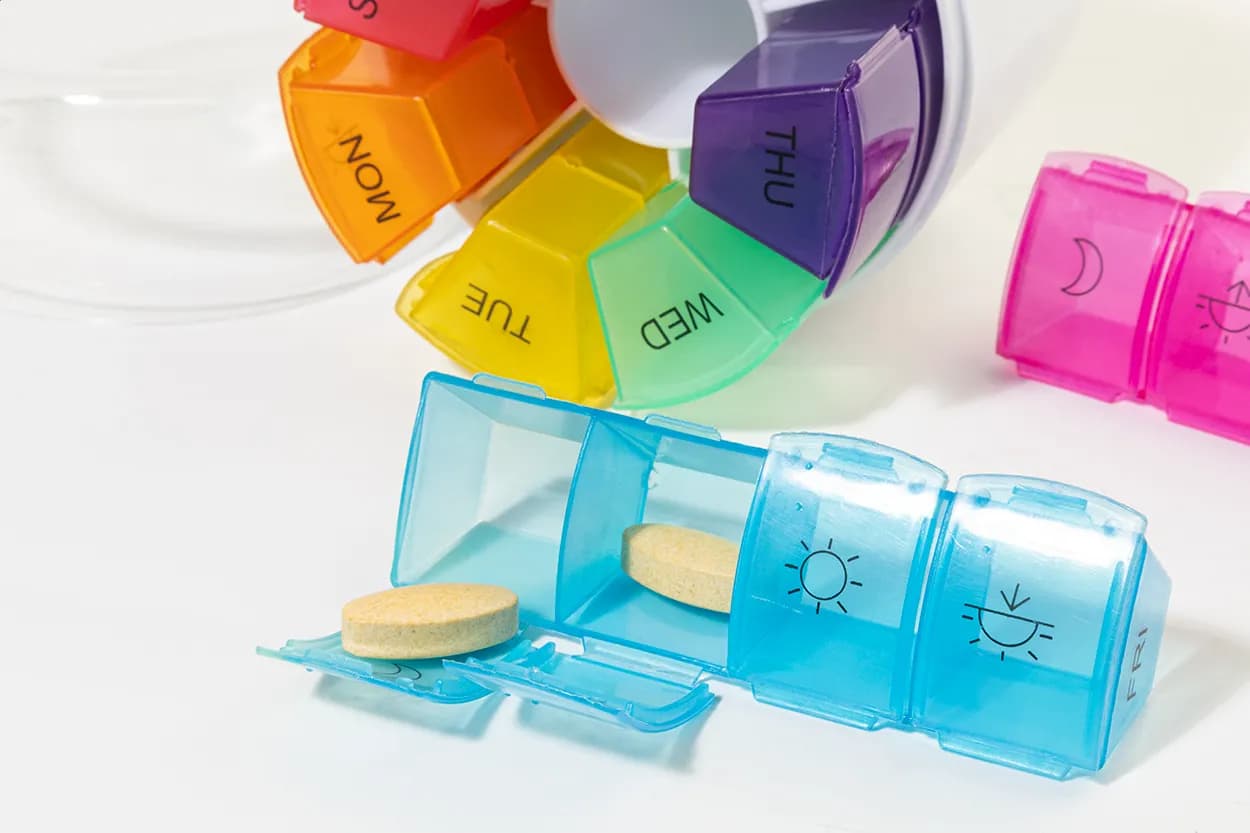 RABS Tablettendosenset - Everypill - weiß