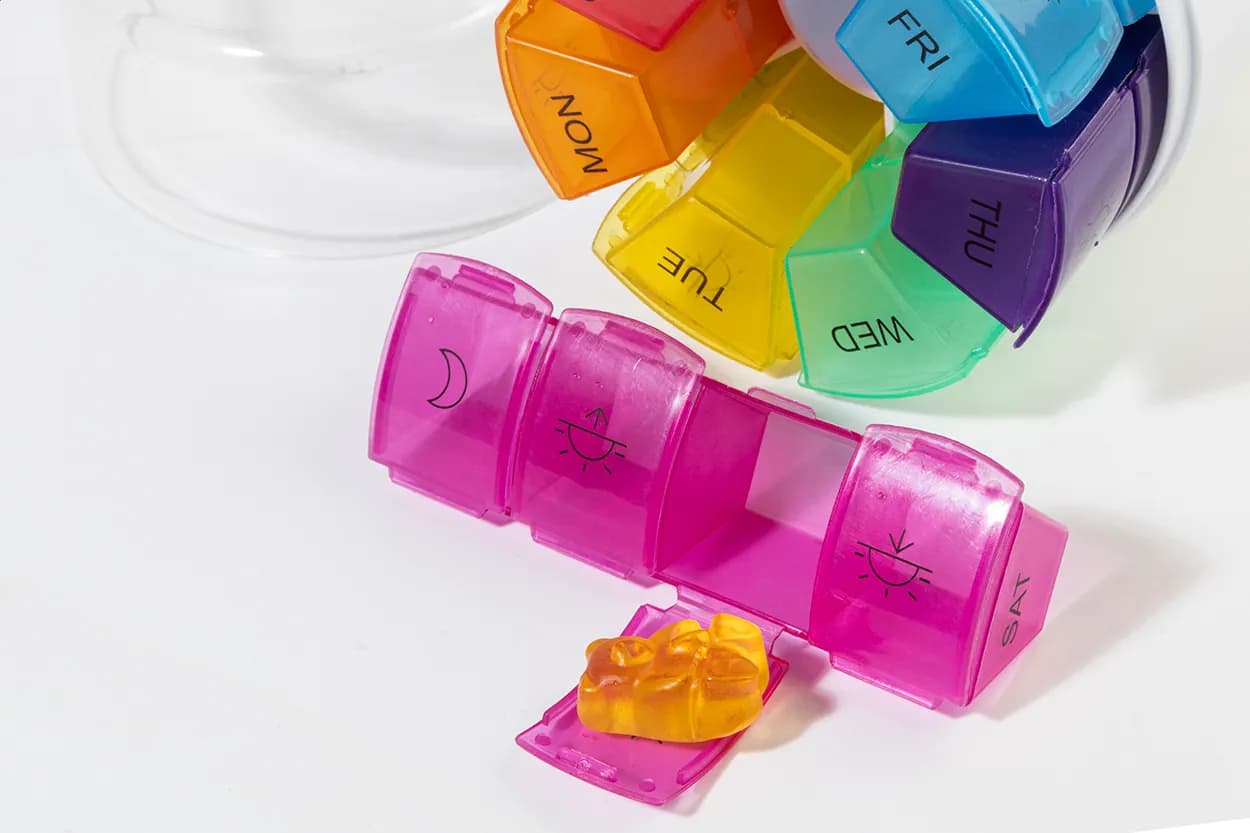 RABS Tablettendosenset - Everypill - weiß