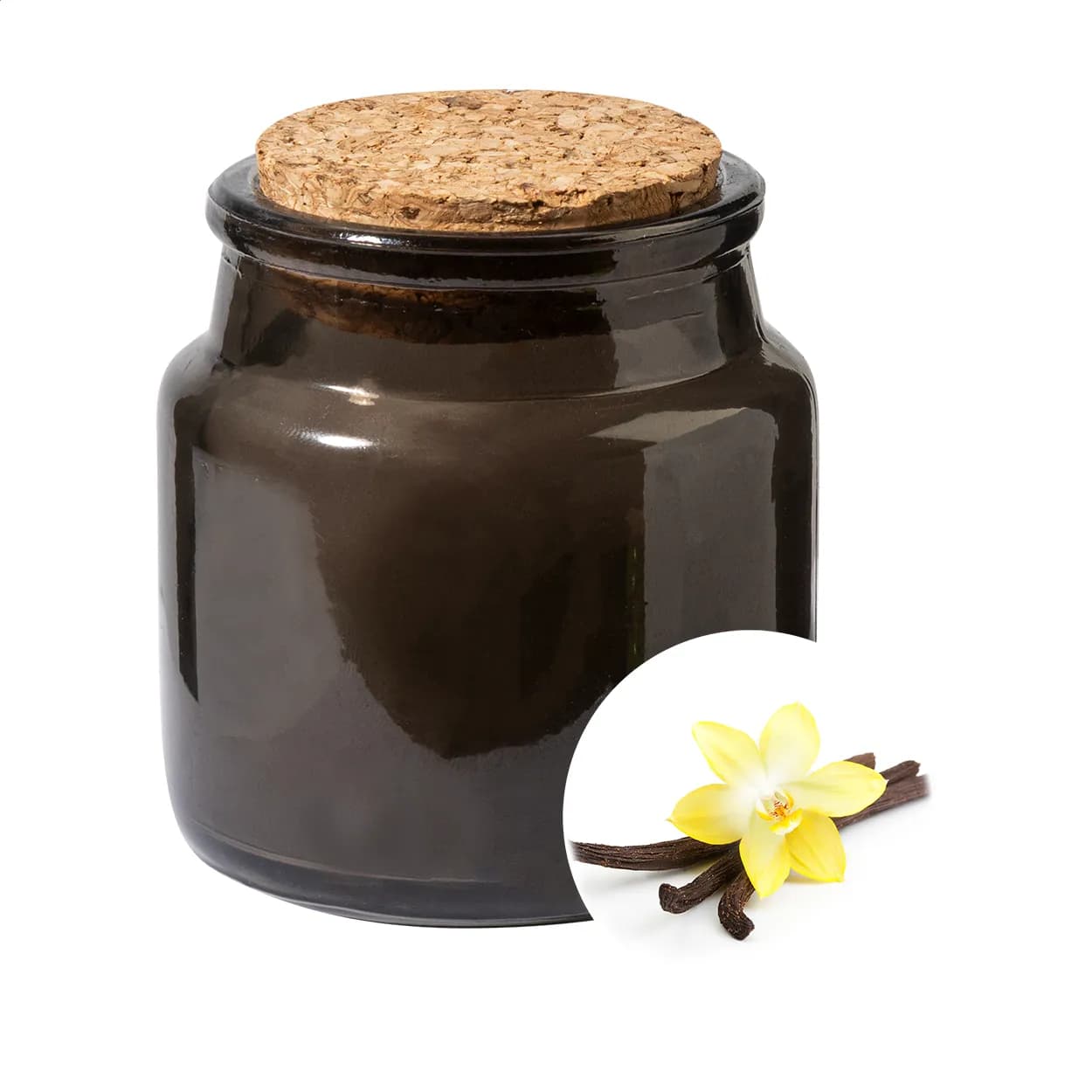 Kerze - Corbama - schwarz (-10)