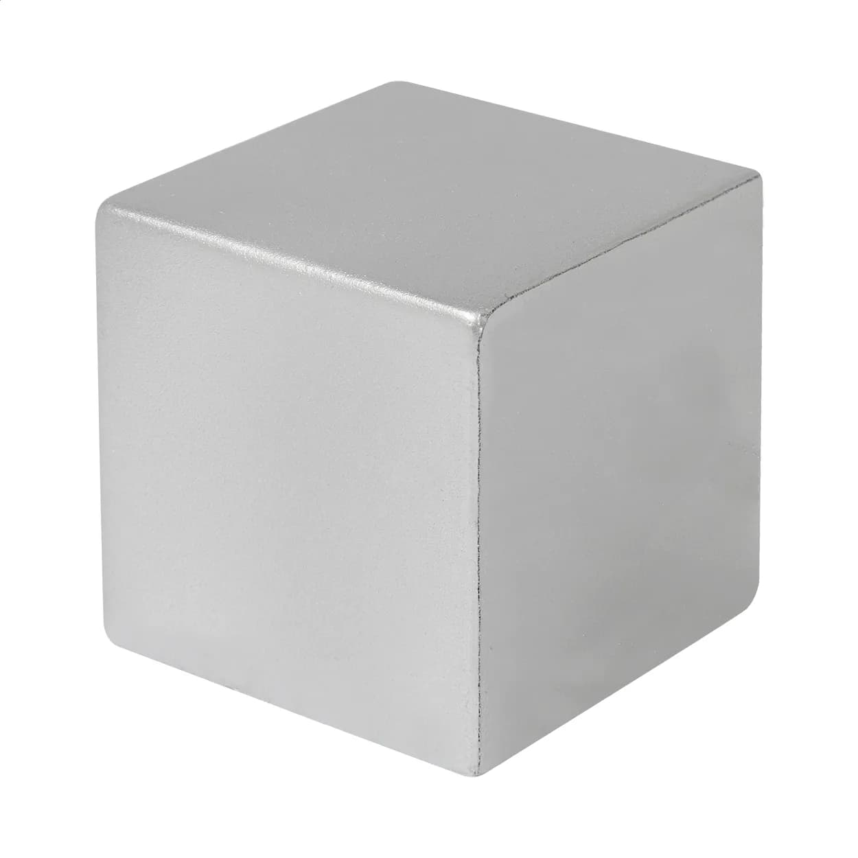 Metallic Antistressball - Cubix Shine - silber (-21)