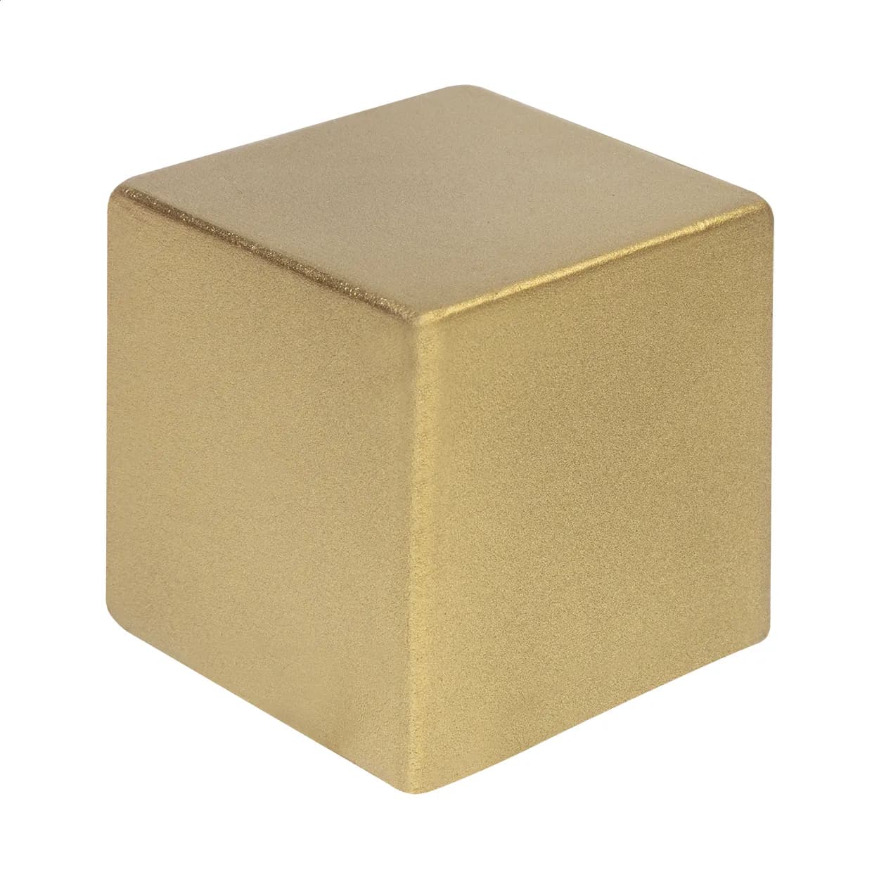 Metallic Antistressball - Cubix Shine - gold (-98)