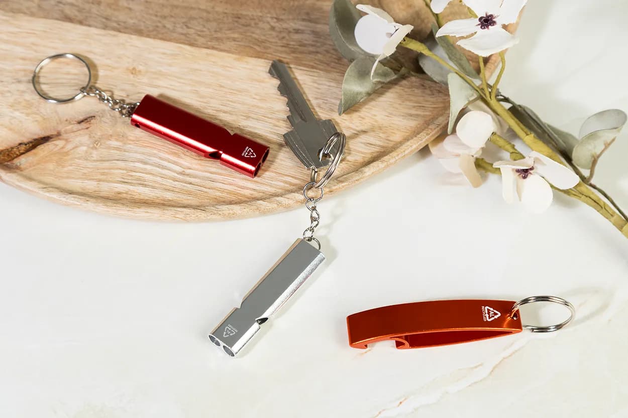 Pfeife mit Schlüsselanhänger - RaluHiss - silber (-21)