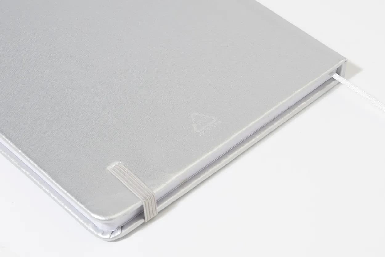 RPU-Notizbuch - Oropuk A5 - silber (-21)
