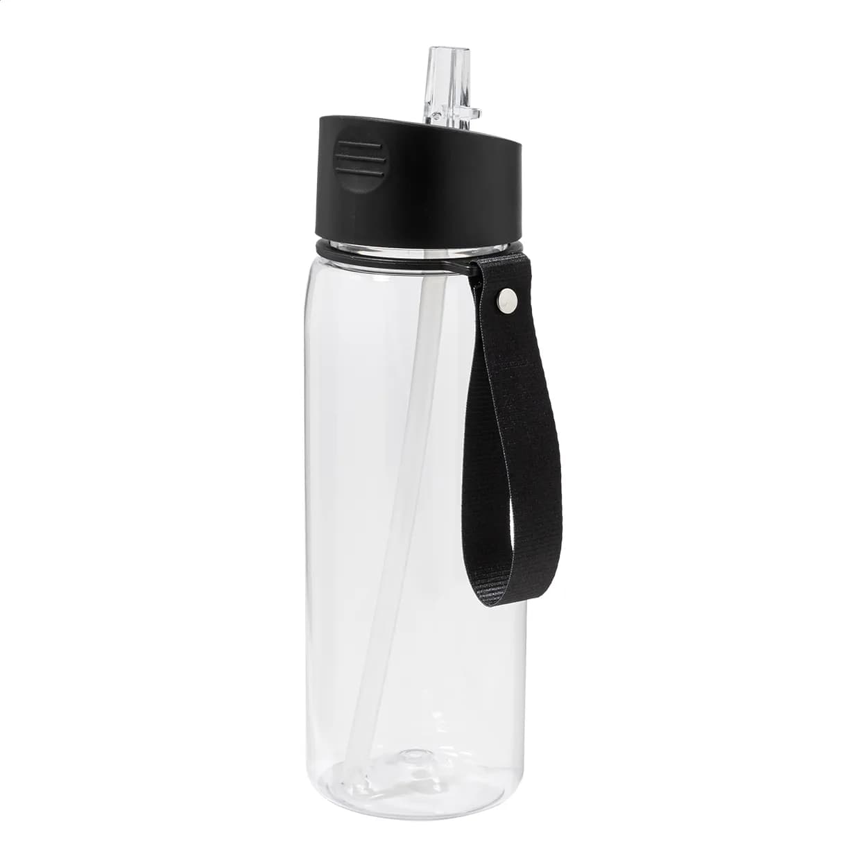 RPET Trinkflasche mit Handtuch - Fitmax - blau (-06)