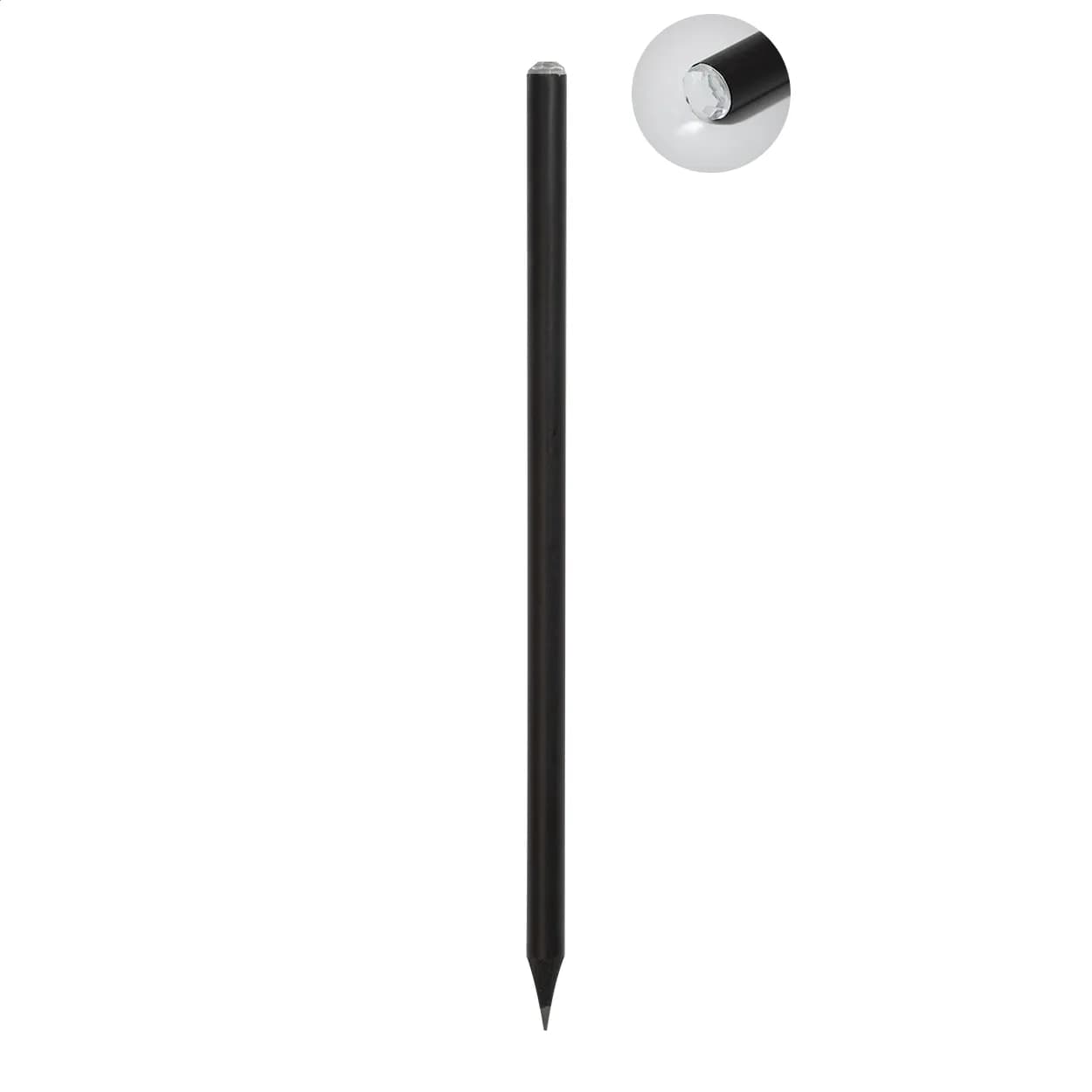 Edelstein-Bleistift - Gemcil - weiß (-01)