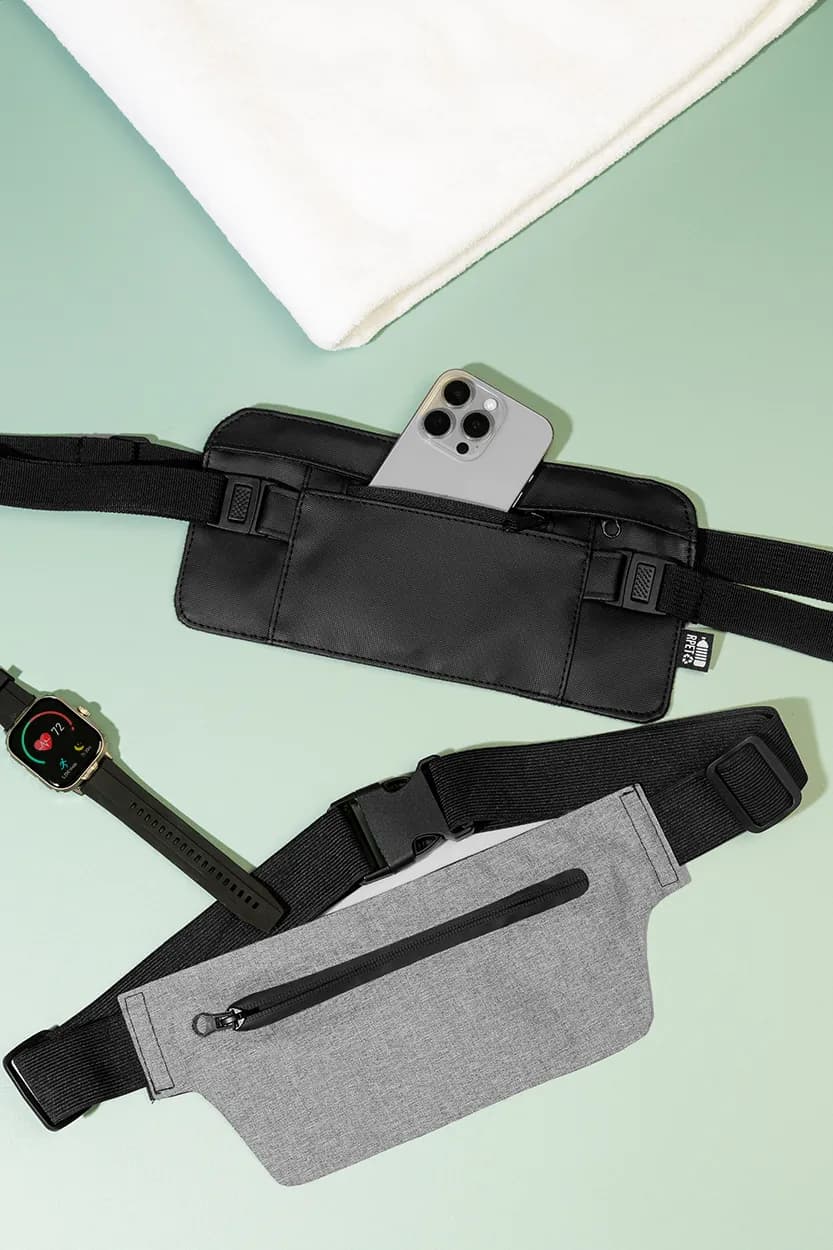 RPET-Gürteltasche - Hippu - schwarz (-10)