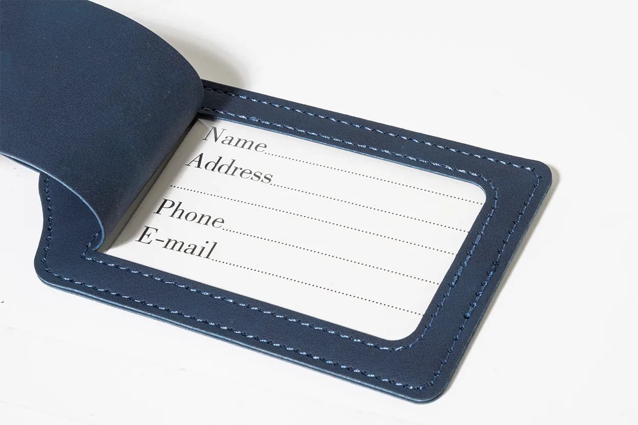 RPU Pass- und Kofferanhängerset - TwinPass - dunkelblau (-06A)