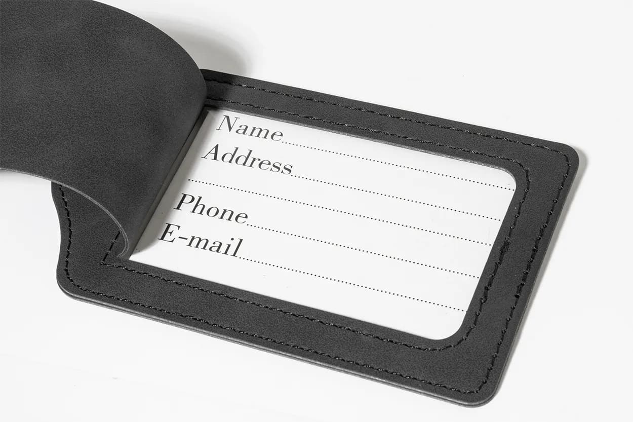 RPU Pass- und Kofferanhängerset - TwinPass - schwarz (-10)