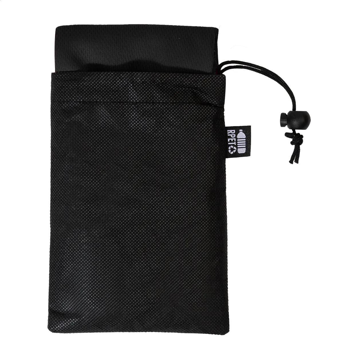 RPET Handtuch - Endure - schwarz (-10)