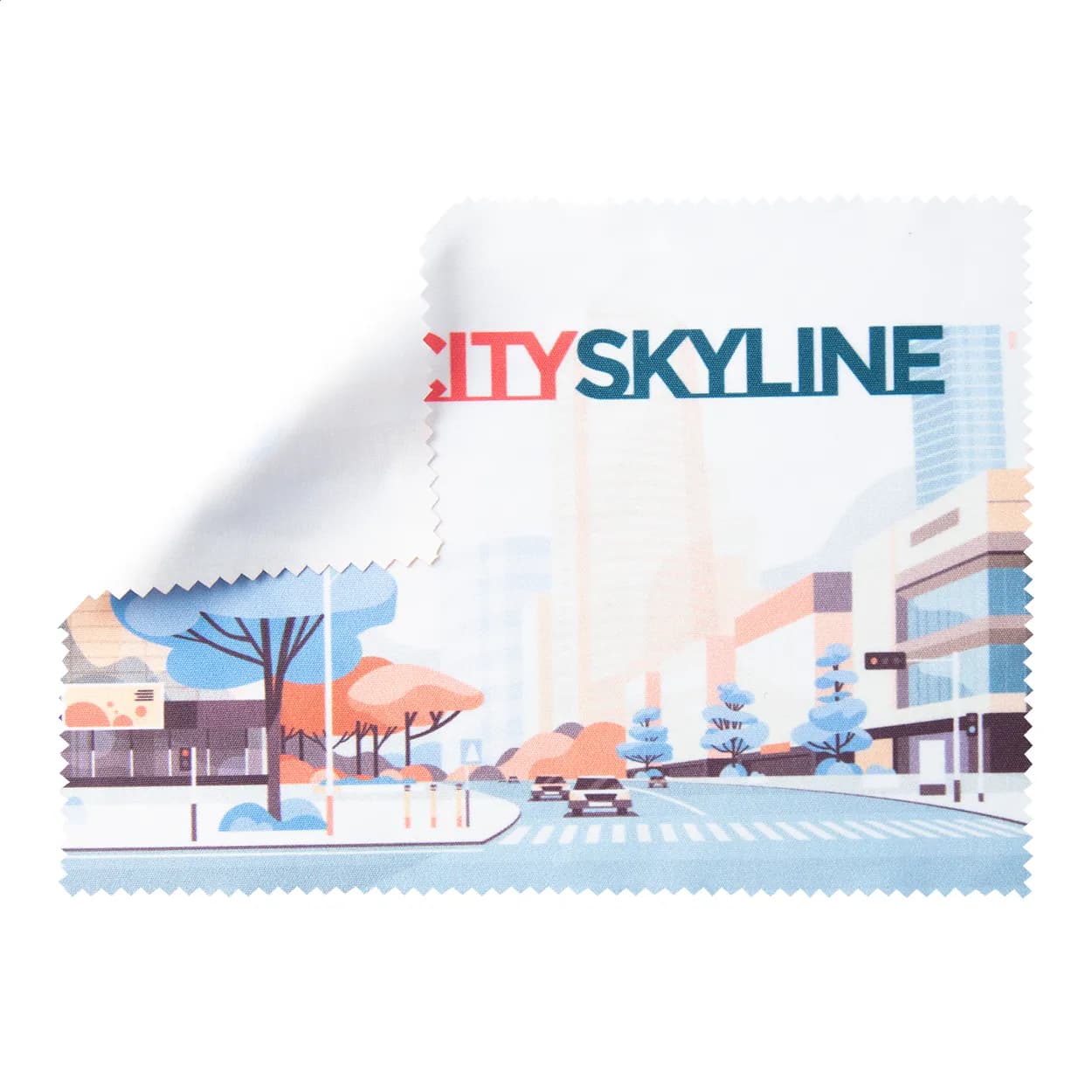 Brillenreinigungstuch - Dioptry - weiß