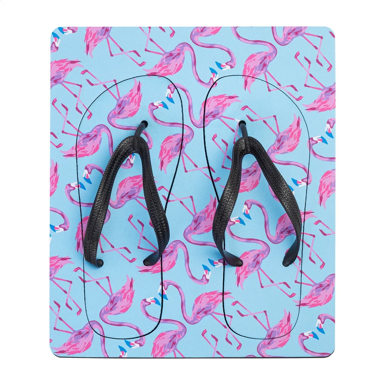 Zehensandalen mit Sublimationsdruck - Suboslip - weiß