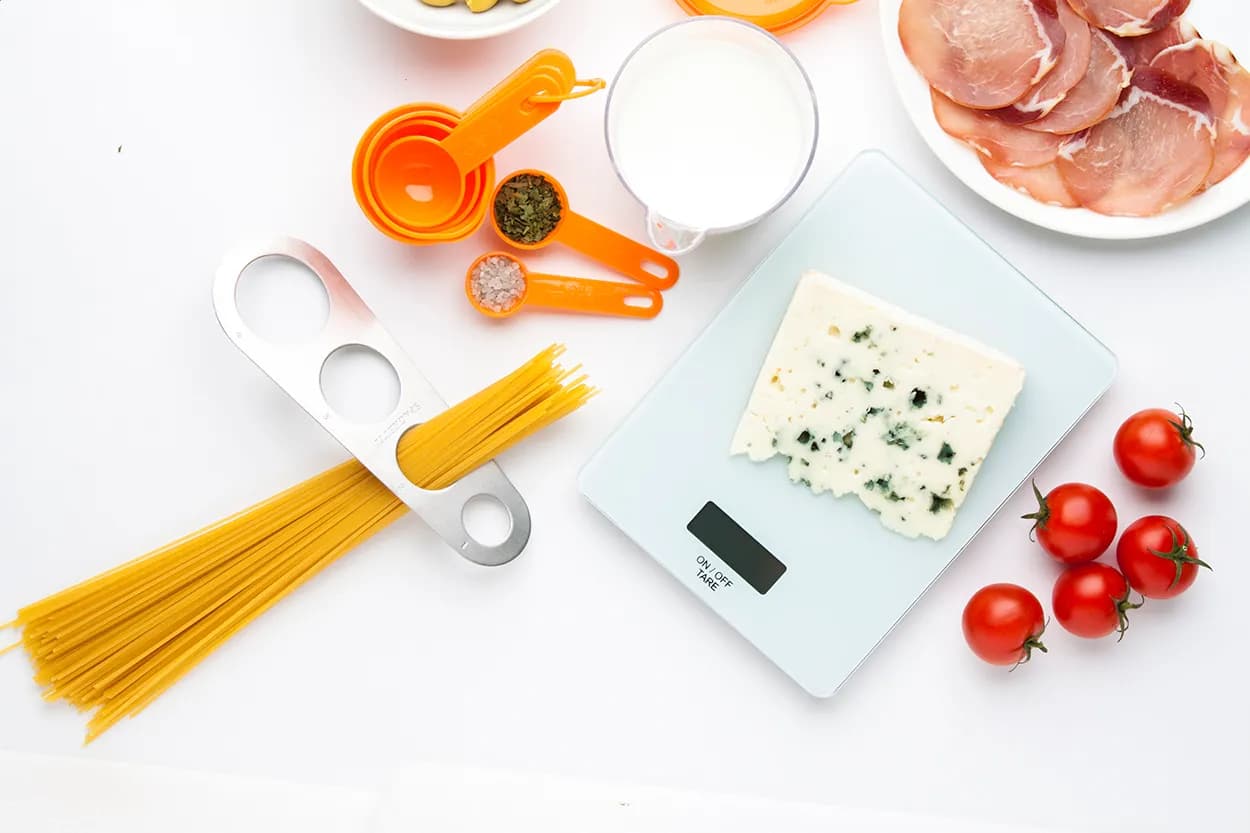 Küchenwaage - Mousse - weiß