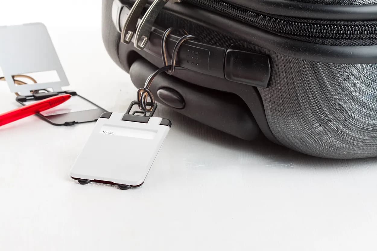 Kofferanhänger - Glasgow - weiß (-01)