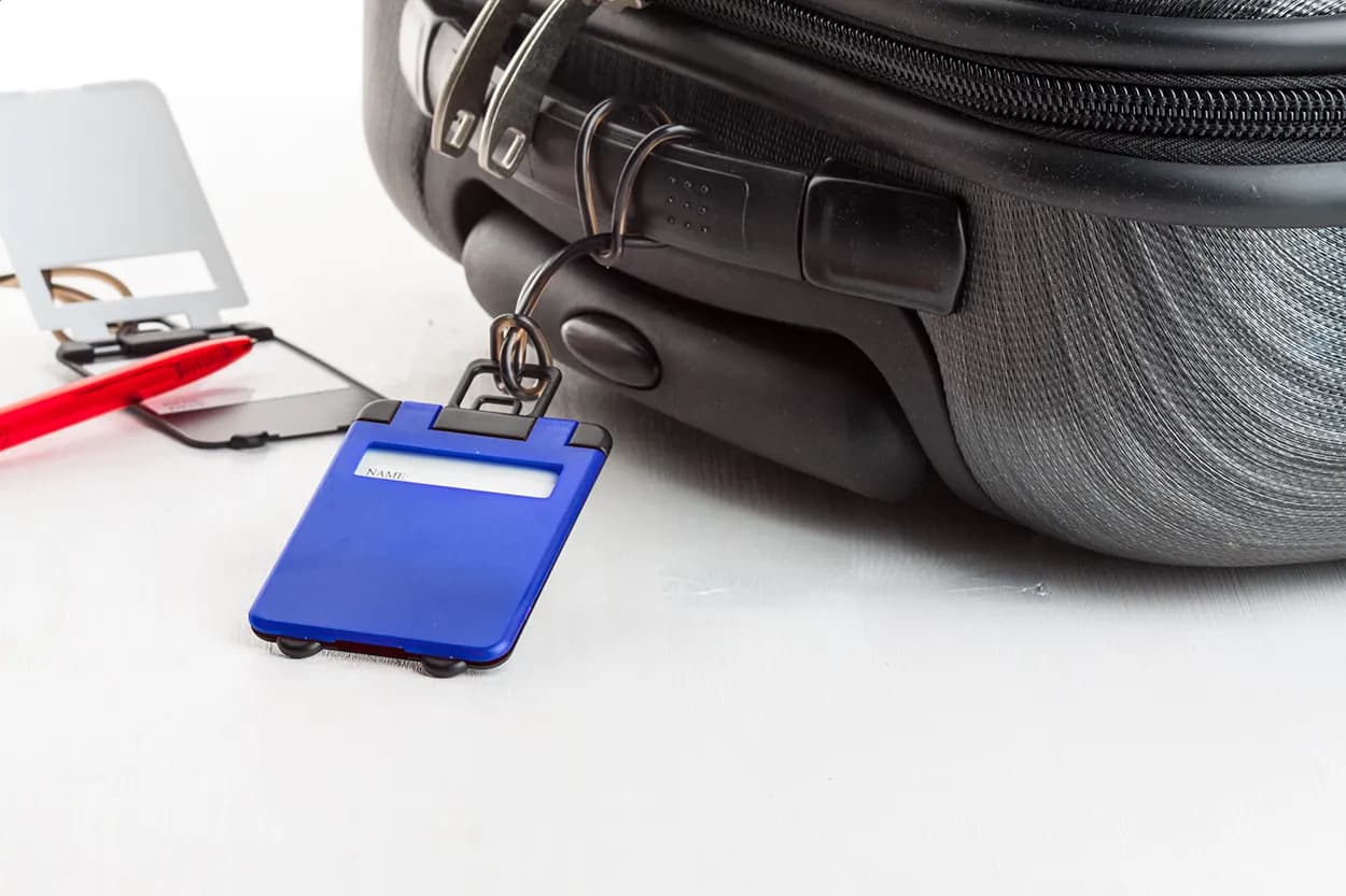 Kofferanhänger - Glasgow - blau (-06)