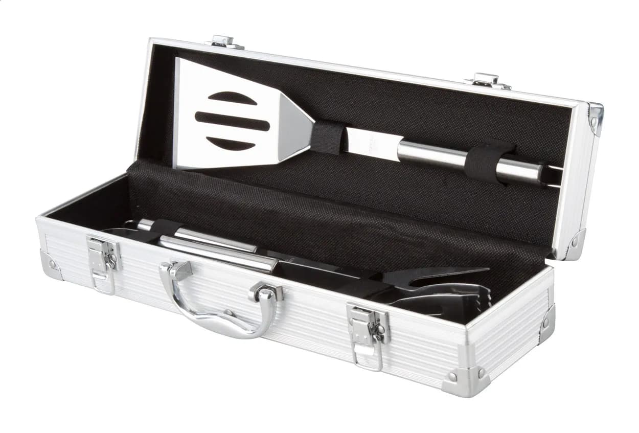 BBQ Set - Carolina - silber