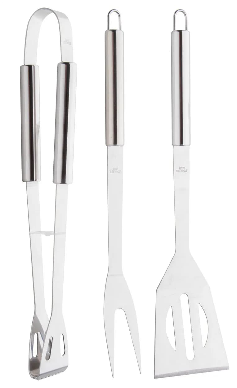 BBQ Set - Carolina - silber