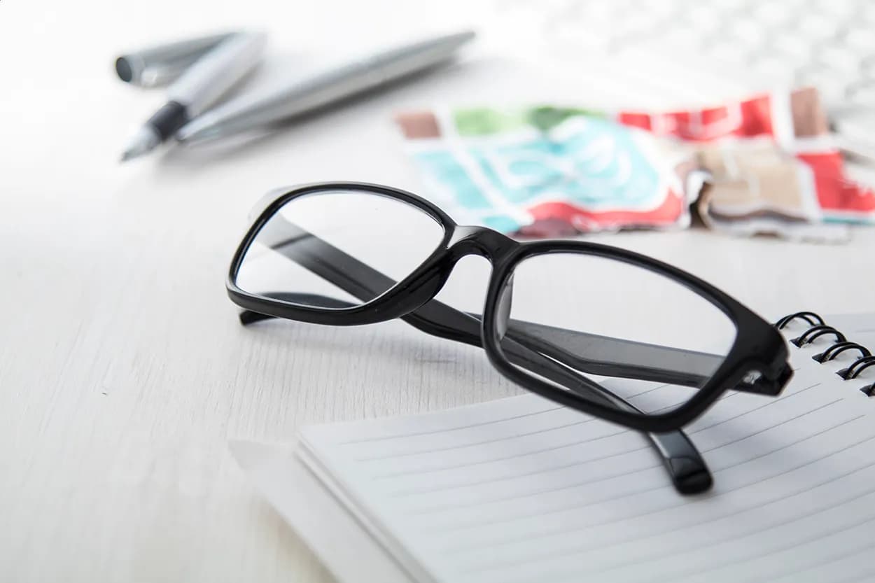 Lesebrille - Times - schwarz (-10)