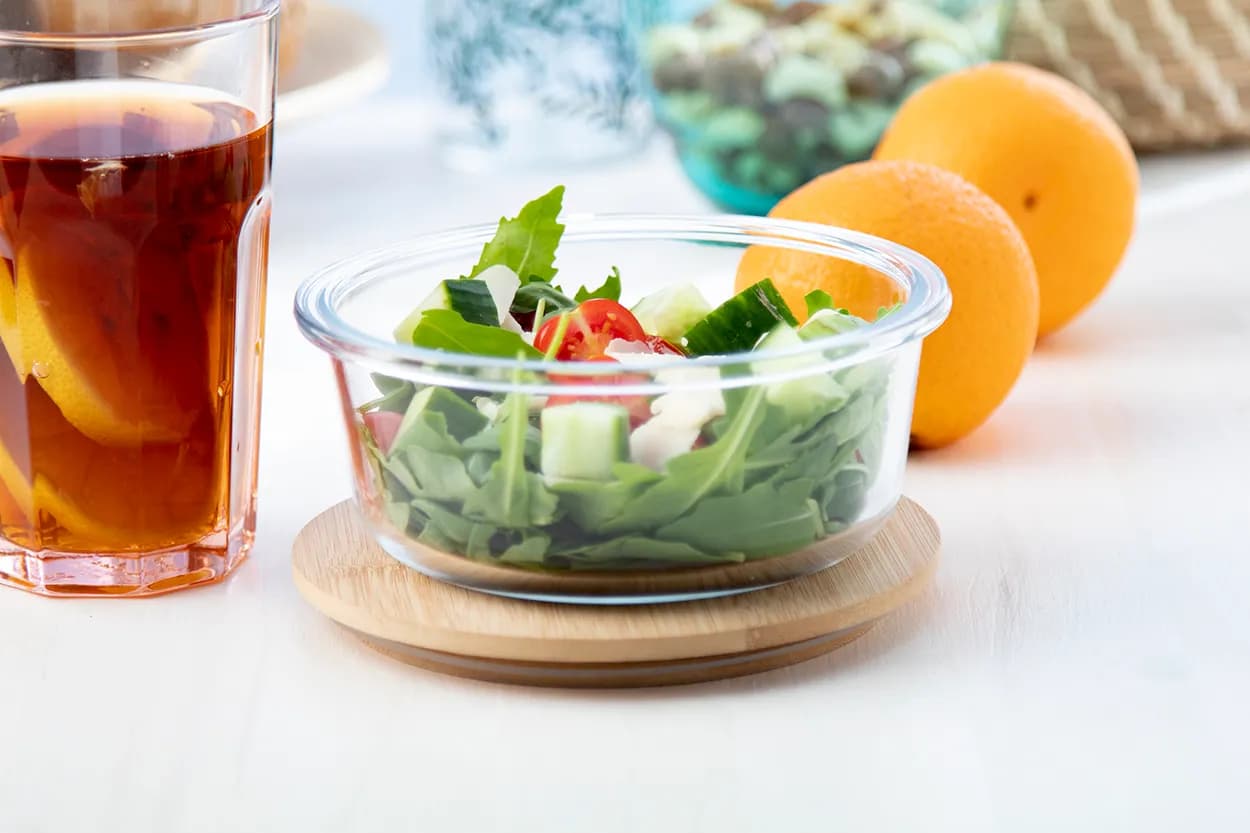 Glas-Lunchbox - Ruttata - transparent