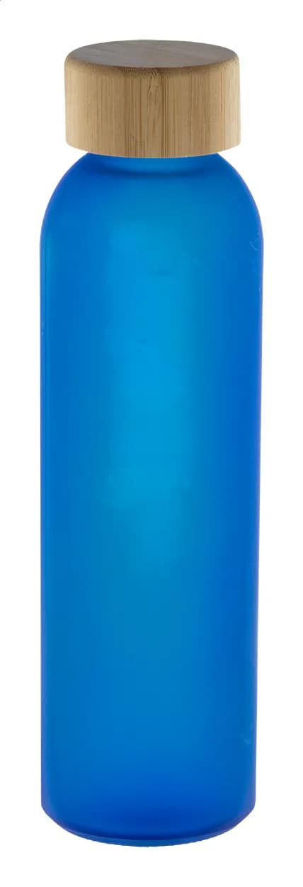 Glas-Trinkflasche - Cloody - blau (-06)