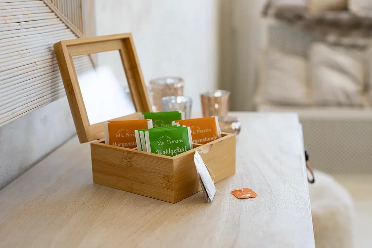 Bambus-Teebox - Bancha - natur