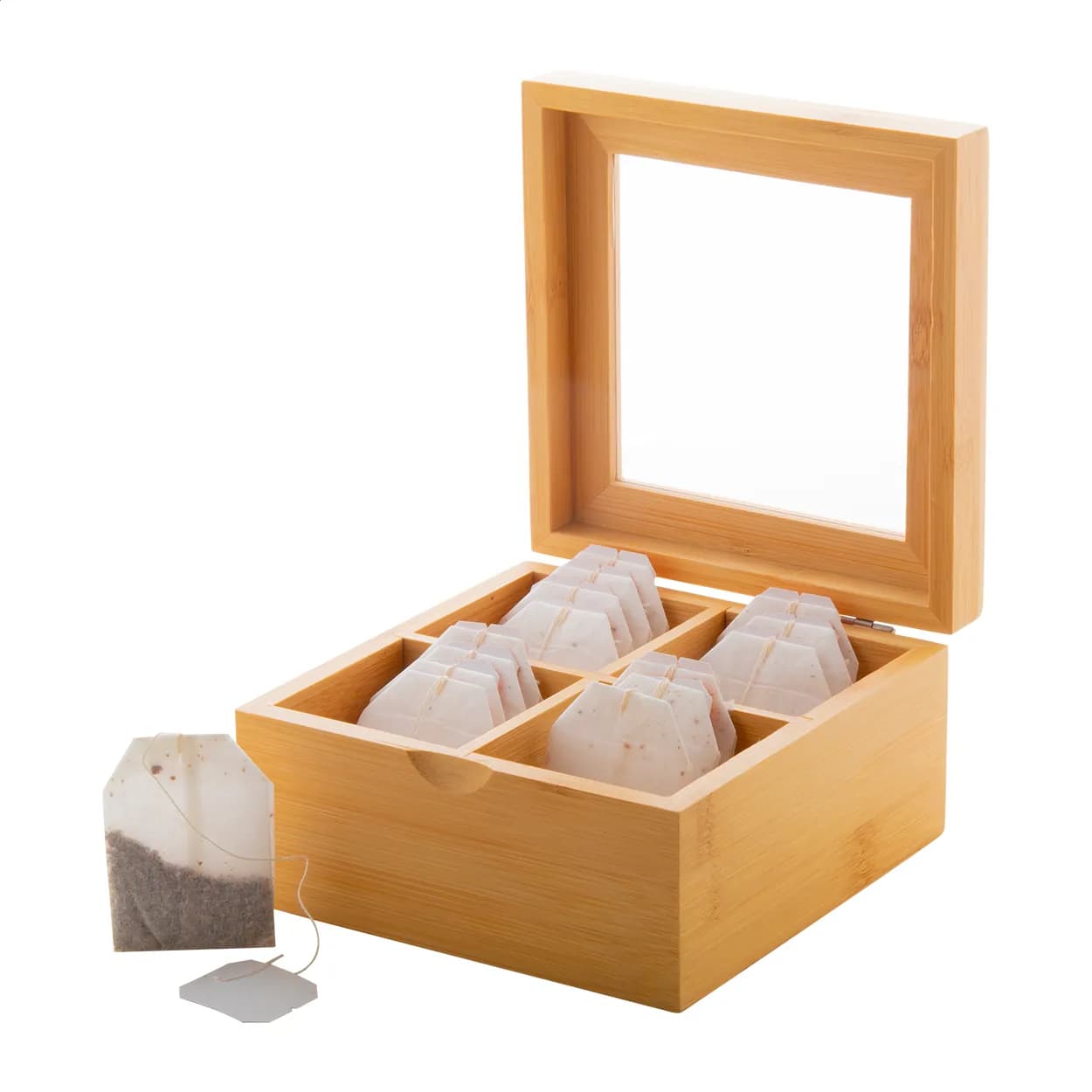 Bambus-Teebox - Bancha - natur