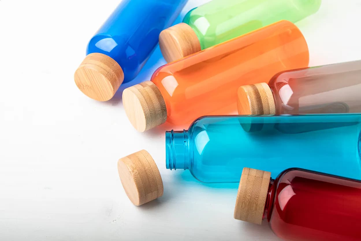 RPET-Sportflasche - Pemboo - blau (-06)