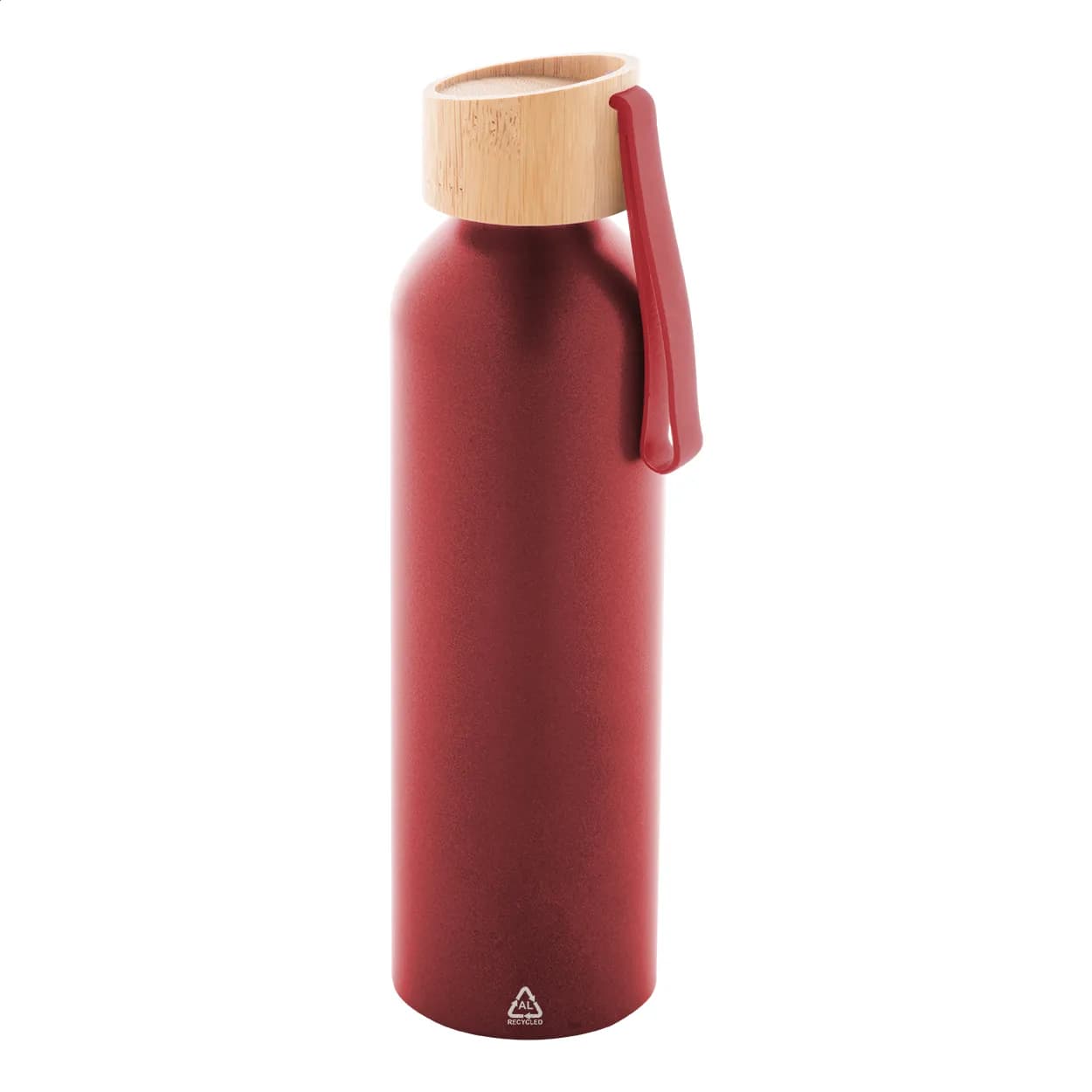 Flasche aus recyceltem Aluminium - Ralusip Plus - rot (-05)