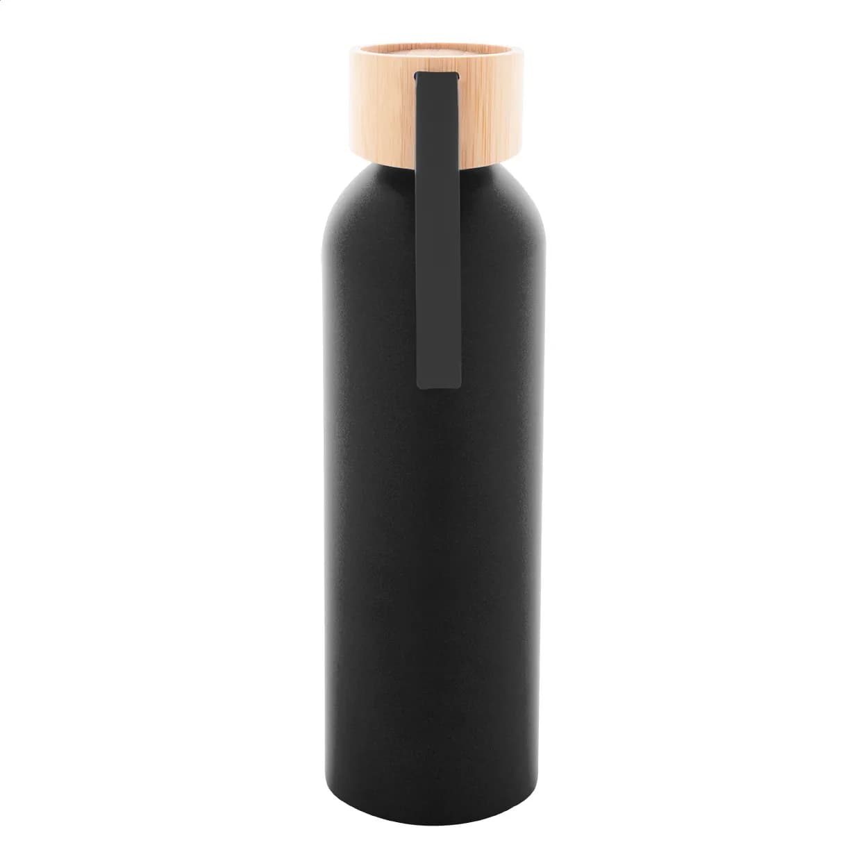 Flasche aus recyceltem Aluminium - Ralusip Plus - schwarz (-10)