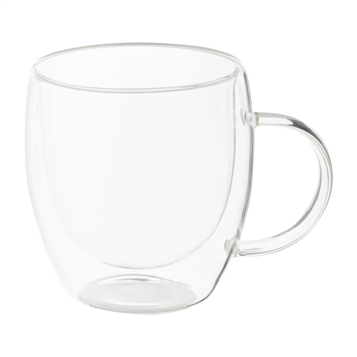 Thermotasse aus Glas - Grobina Mini - transparent