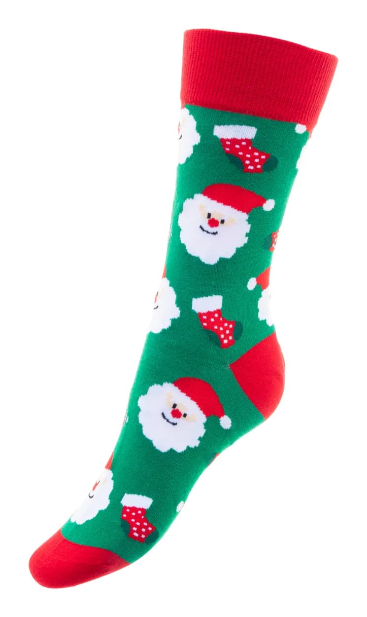 Weihnachts-Socken - Sokkex - grün (-07)