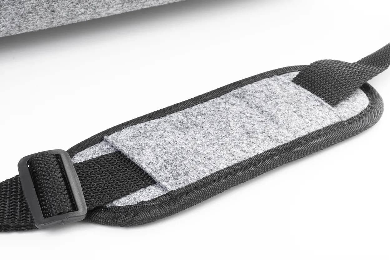 RPET-Filz-Dokumententasche - Refelt Docu - grau (-77)