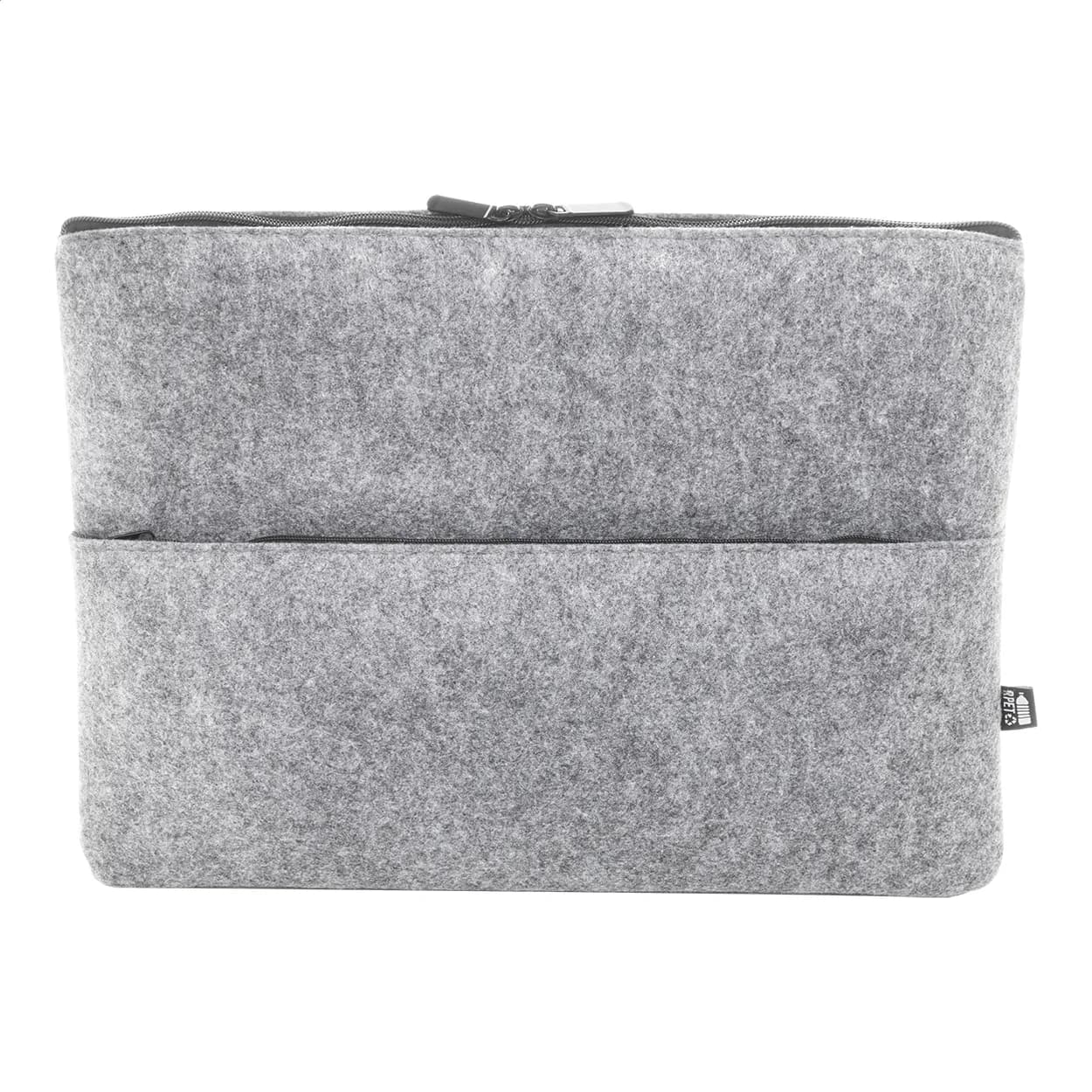 RPET-Filz-Laptoptasche - Refelt Comp - grau (-77)