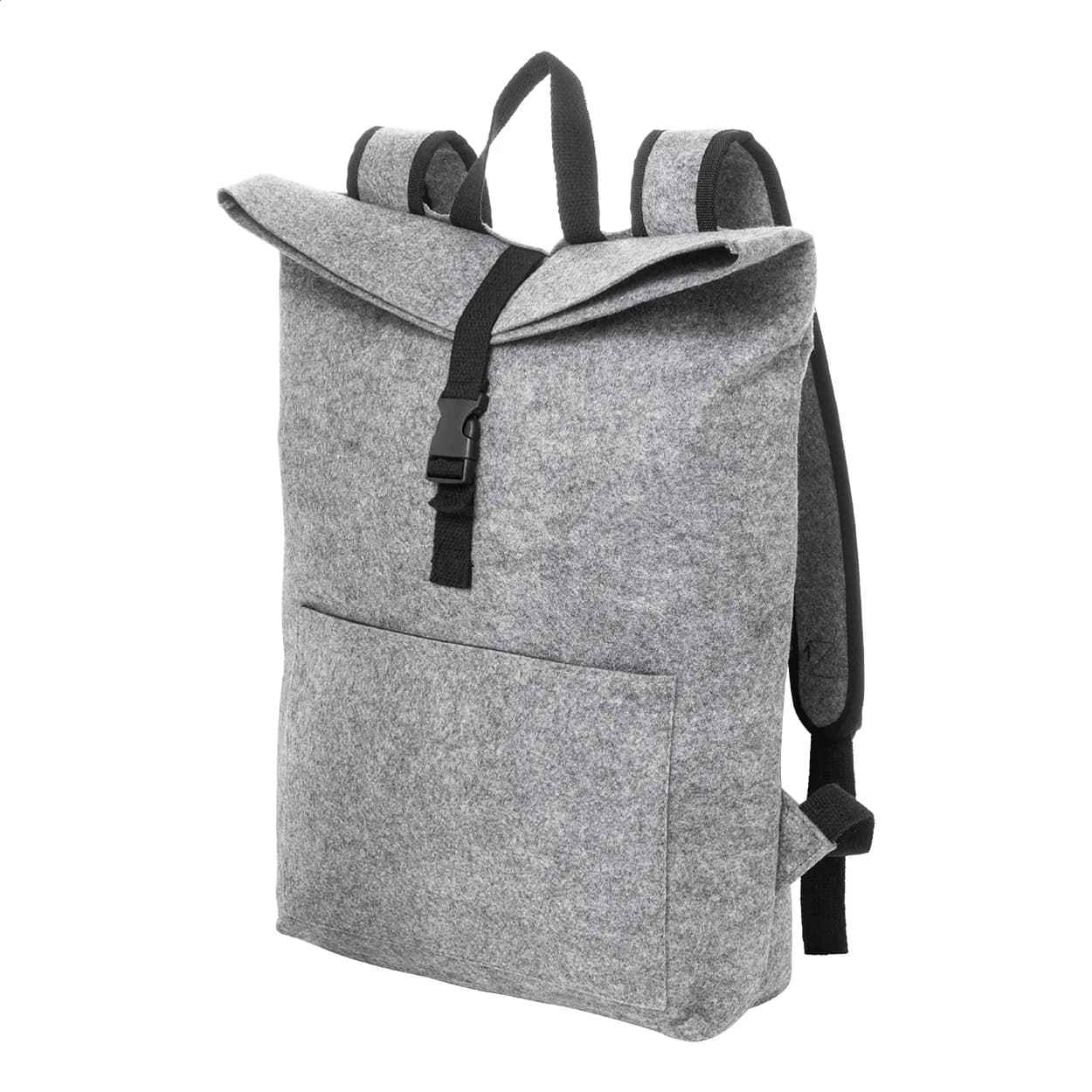 RPET-Filz-Rucksack - Refelt Roll - grau (-77)