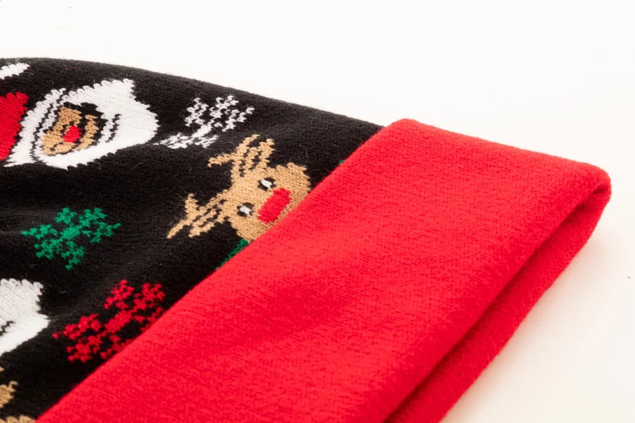 Weihnachts-Mütze - Morkved - mehrfarbig (-B)