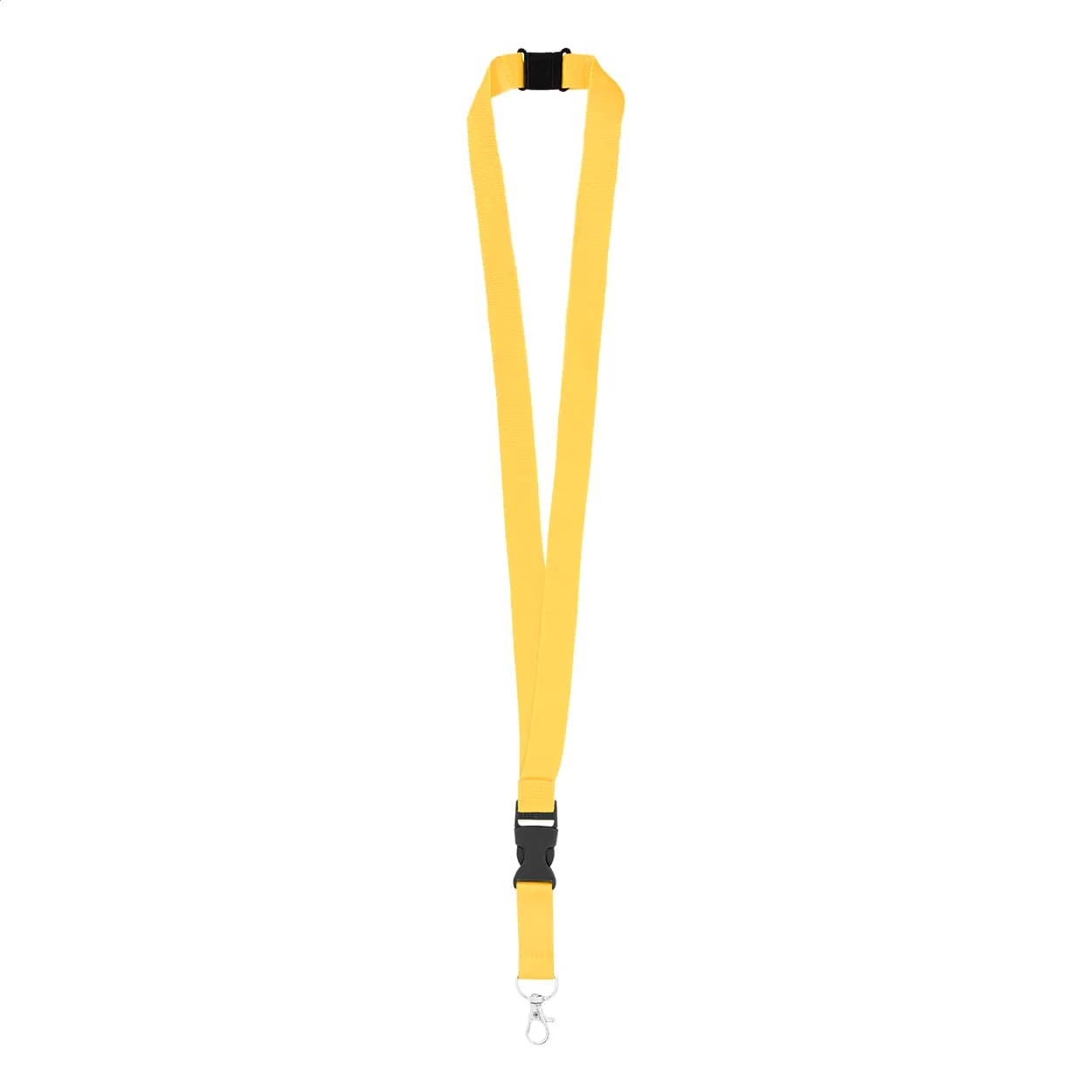 Lanyard aus RPET - Revent Plus - gelb (-02)