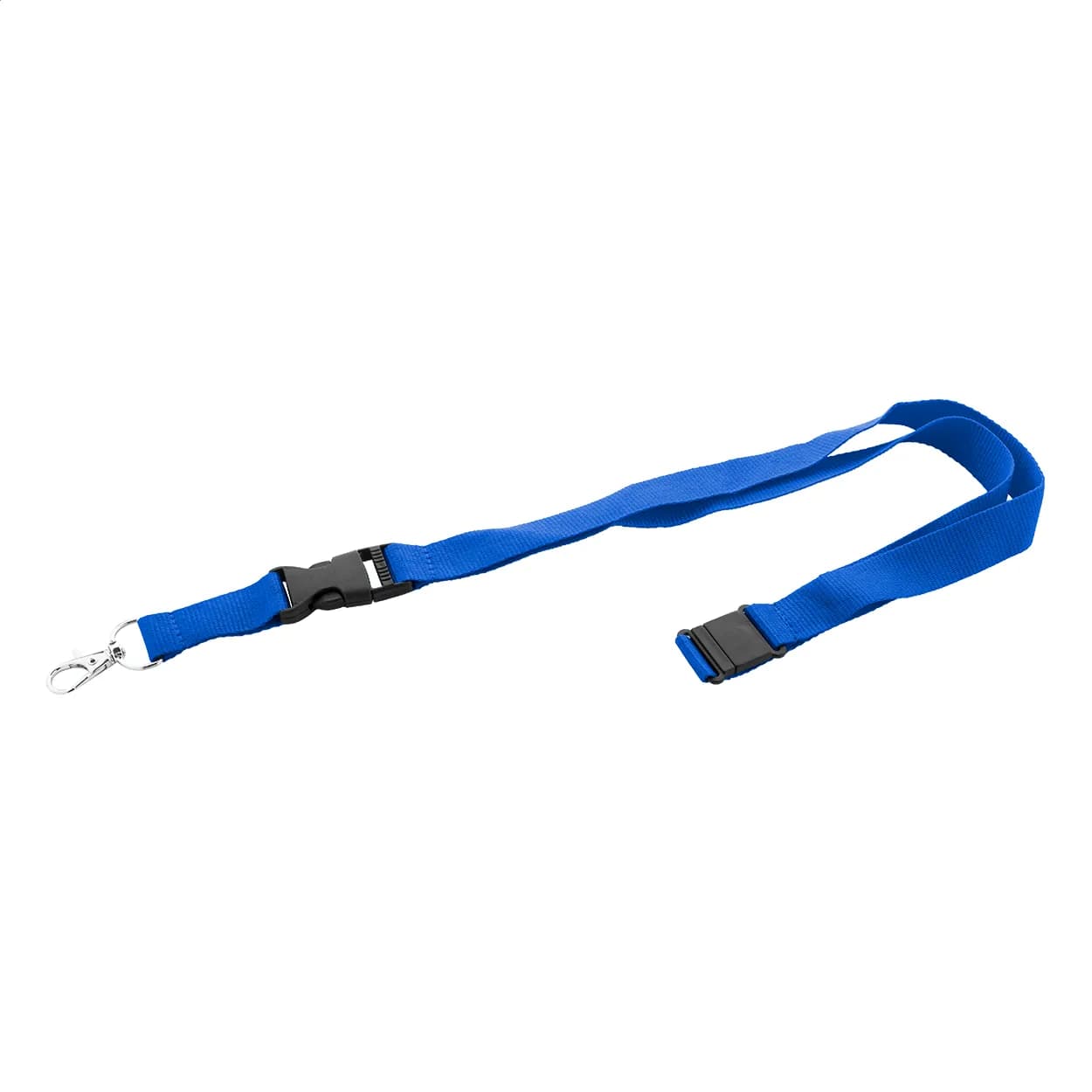 Lanyard aus RPET - Revent Plus - blau (-06)