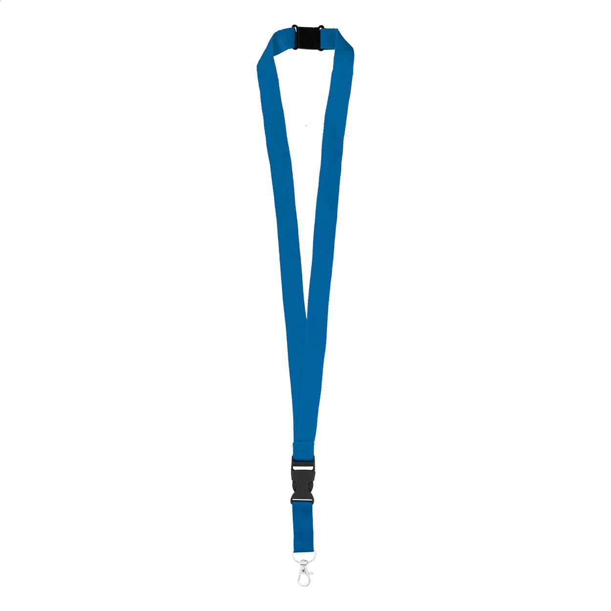 Lanyard aus RPET - Revent Plus - blau (-06)
