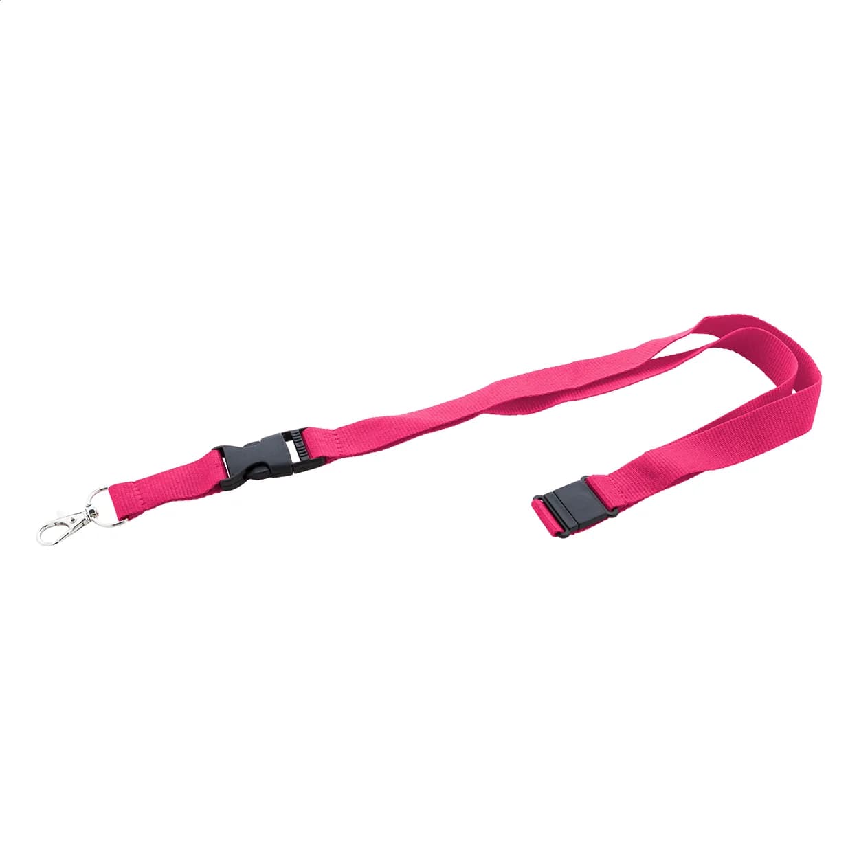 Lanyard aus RPET - Revent Plus - pink (-25)