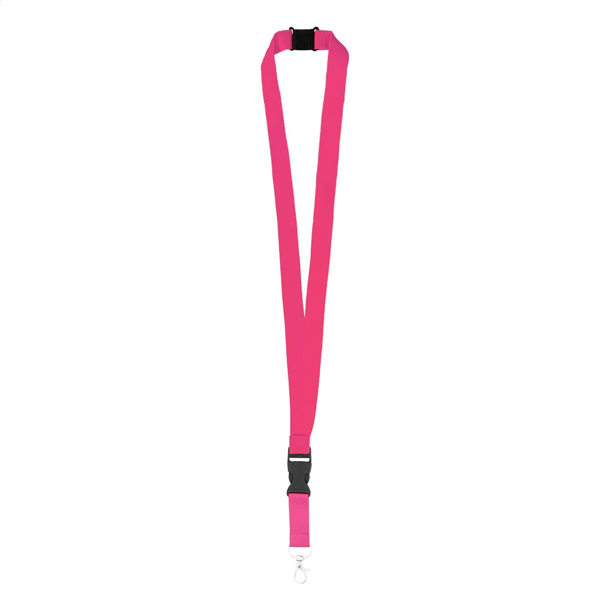 Lanyard aus RPET - Revent Plus - pink (-25)