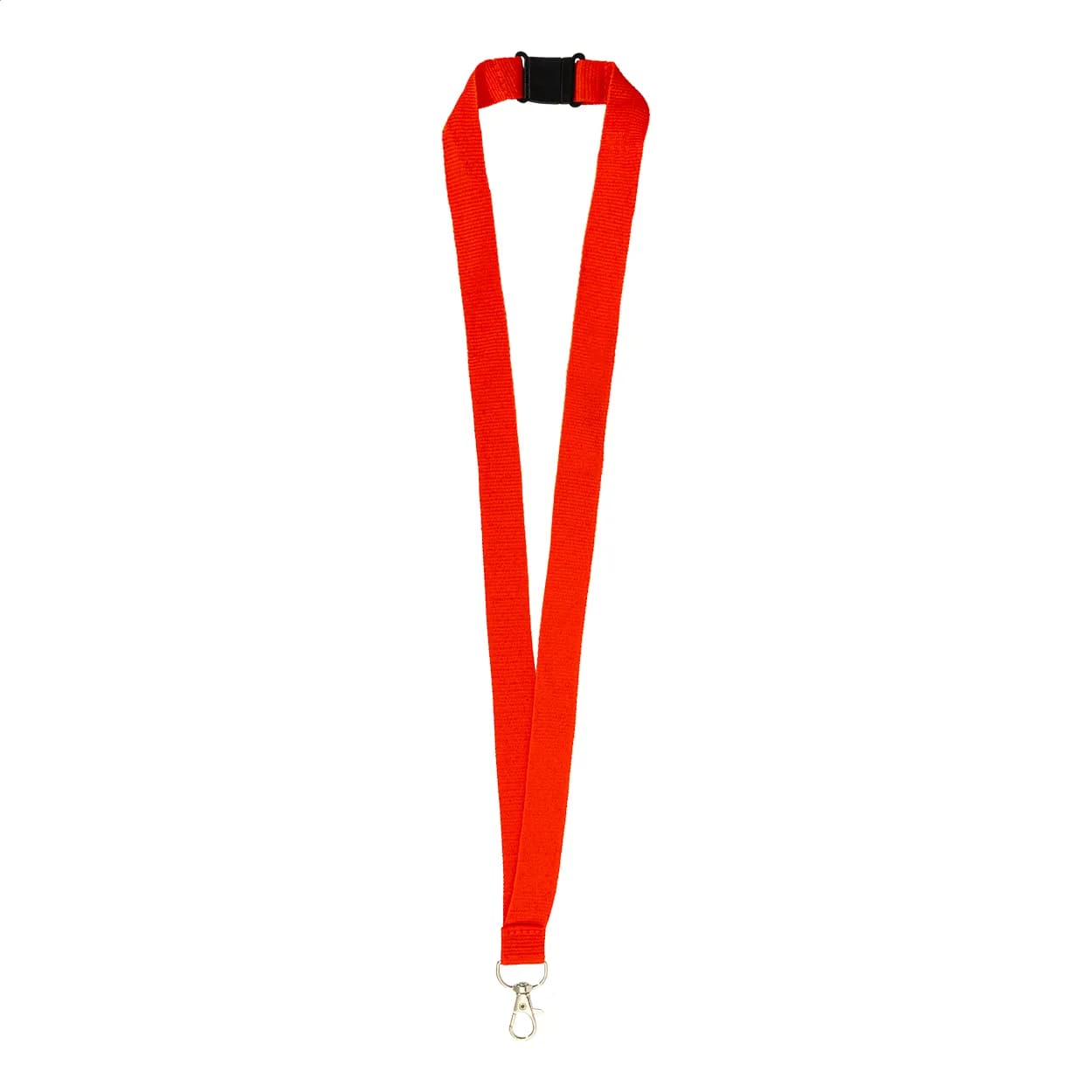 Lanyard aus RPET - Revent - rot (-05)