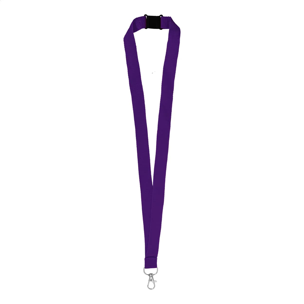 Lanyard aus RPET - Revent - lila (-13)
